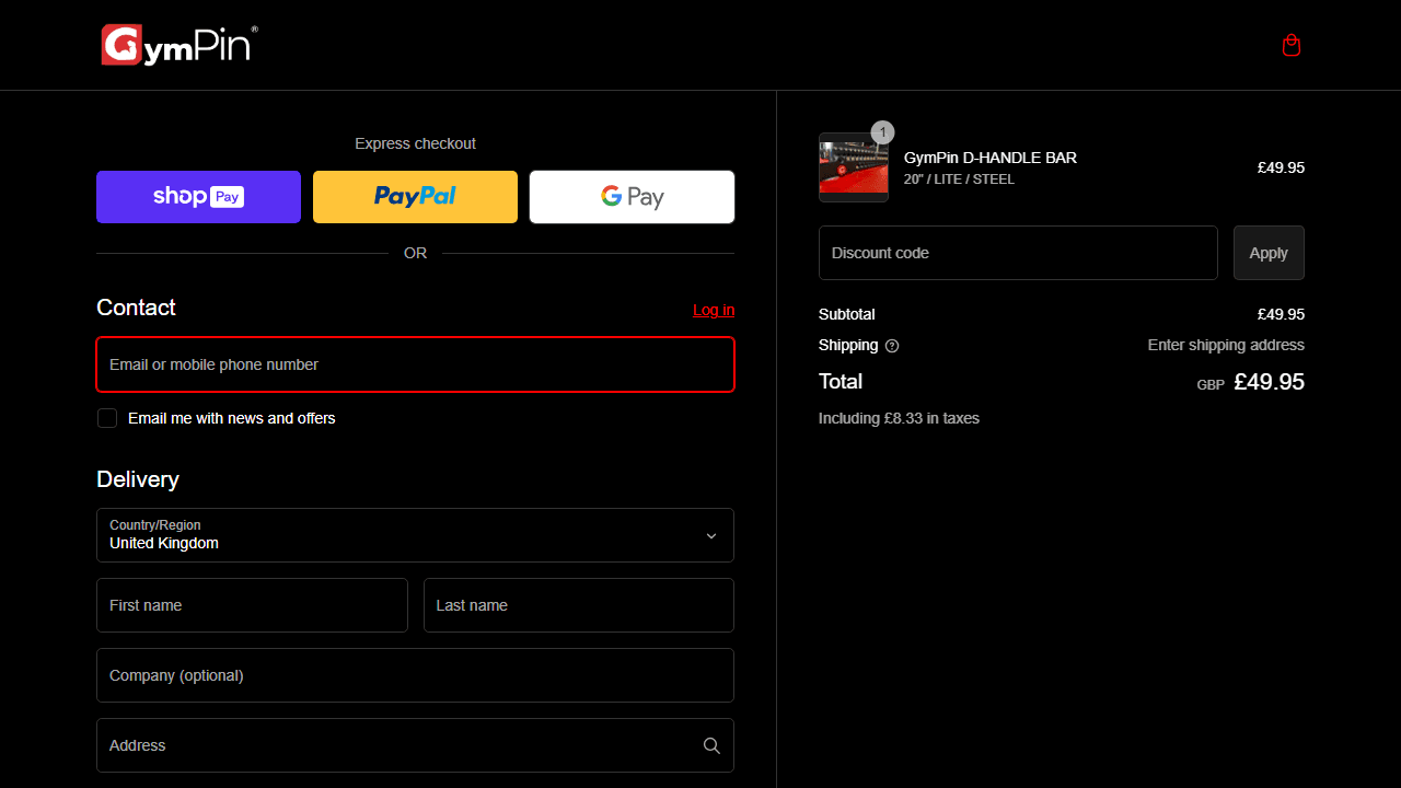 How to apply GymPin coupon code